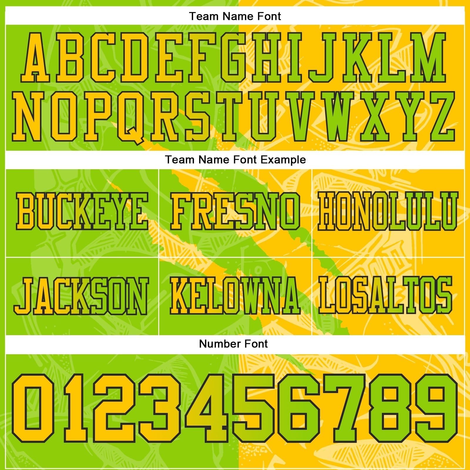 Custom Neon Green Yellow-Black Authentic Gradient Fashion Scratch Football Jersey