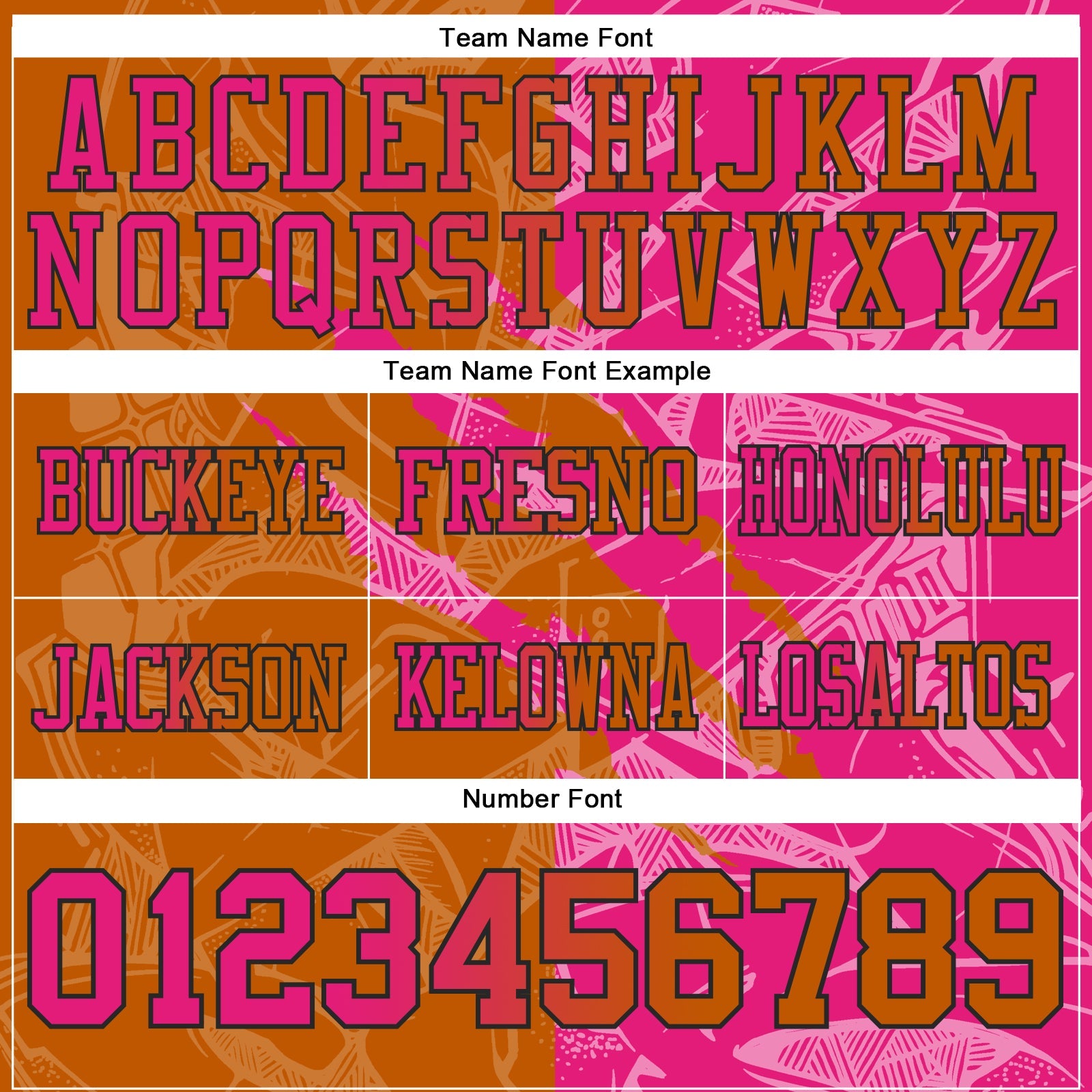 Custom Texas Orange Hot Pink-Black Authentic Gradient Fashion Scratch Football Jersey