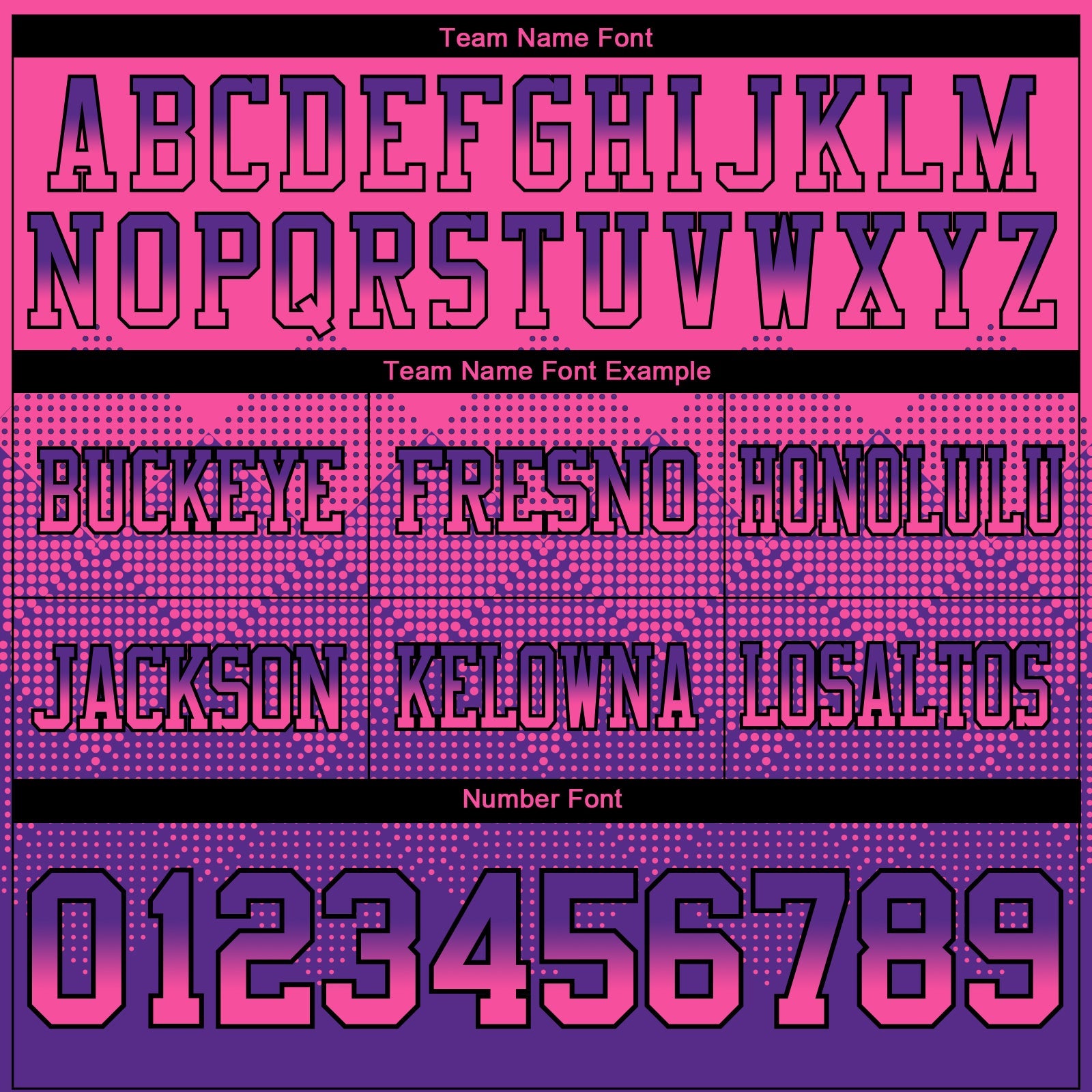 Custom Pink Purple-Black Authentic Gradient Square Shape Flag Football Jersey