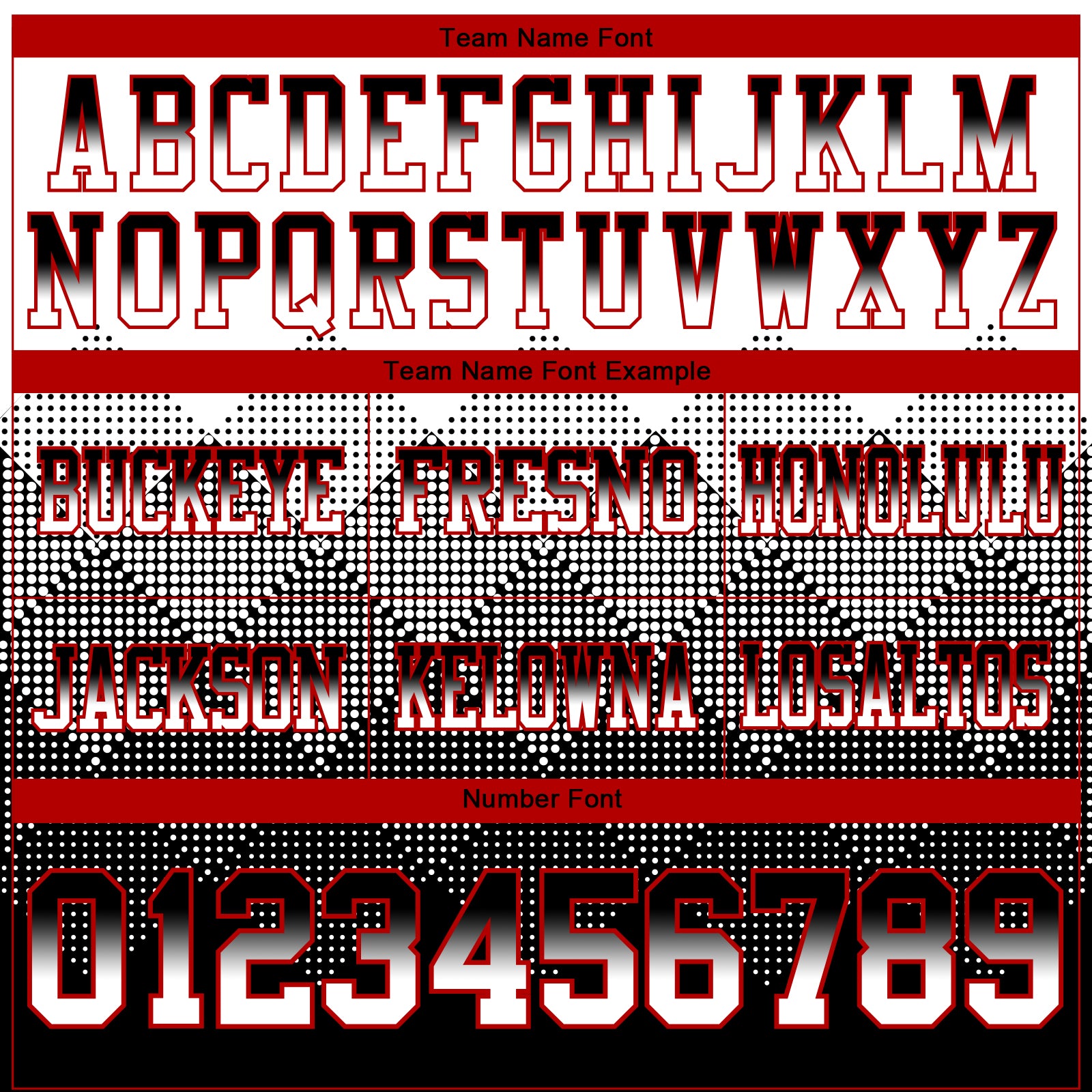 Custom White Black-Red Authentic Gradient Square Shape Flag Football Jersey