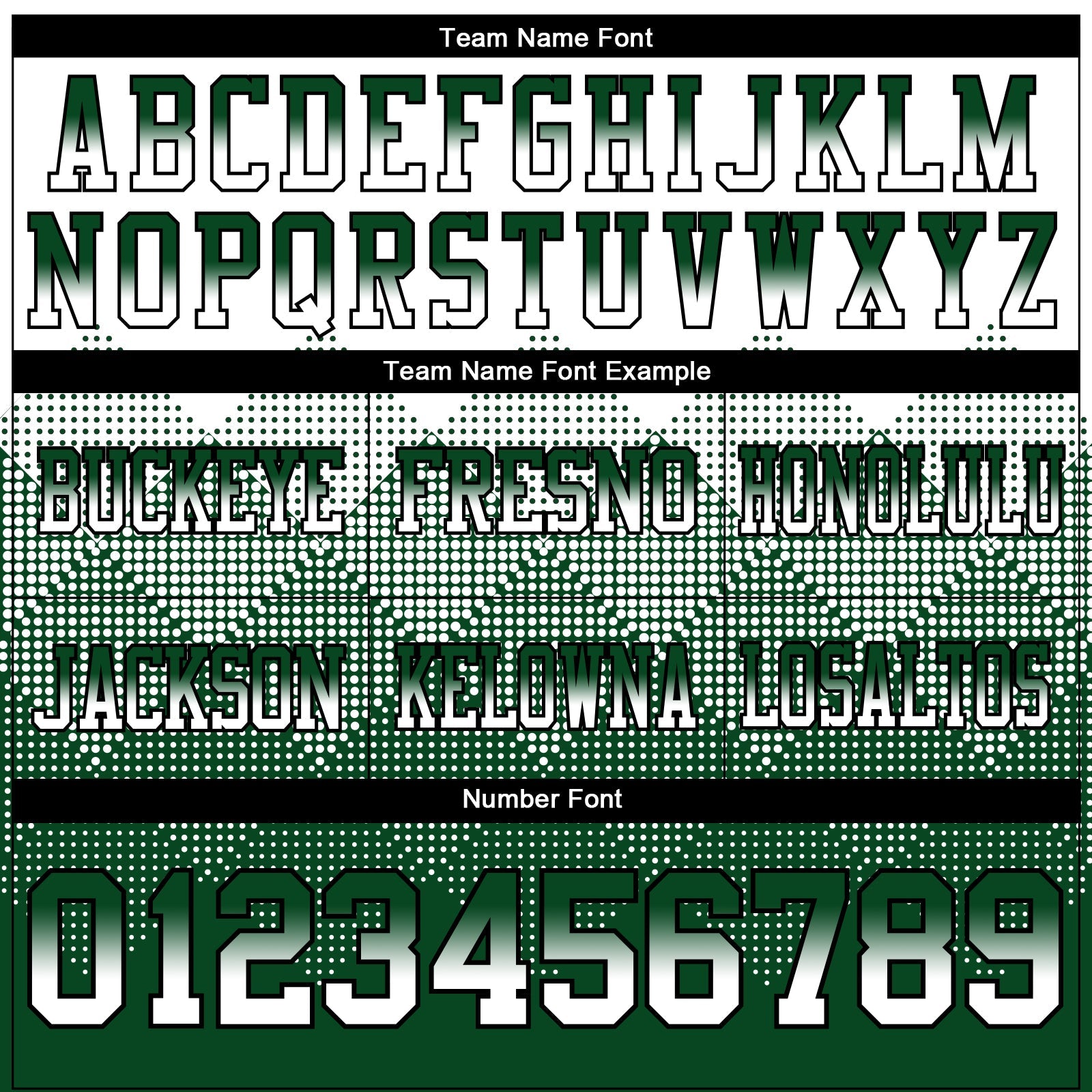 Custom White Green-Black Authentic Gradient Square Shape Flag Football Jersey