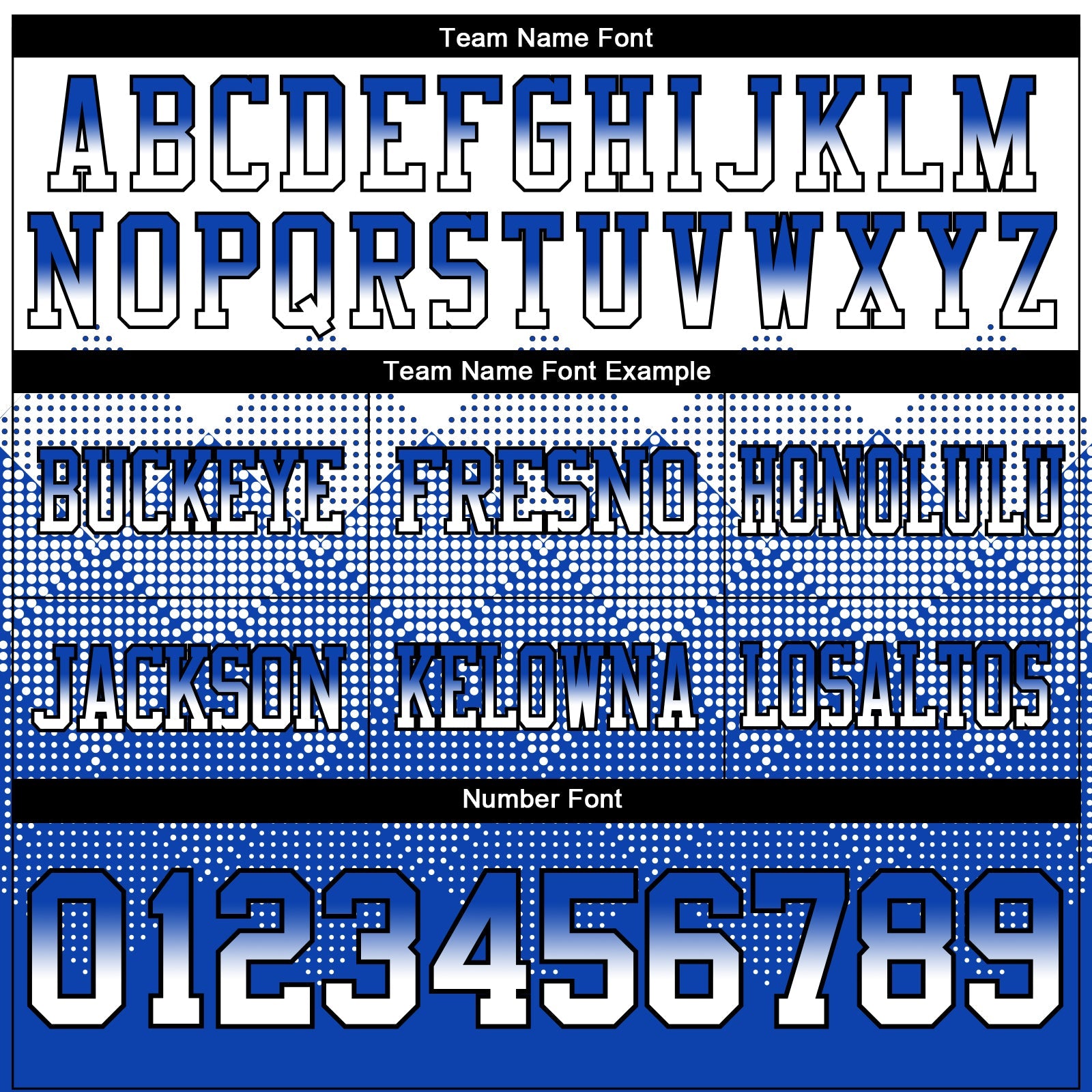 Custom White Thunder Blue-Black Authentic Gradient Square Shape Flag Football Jersey