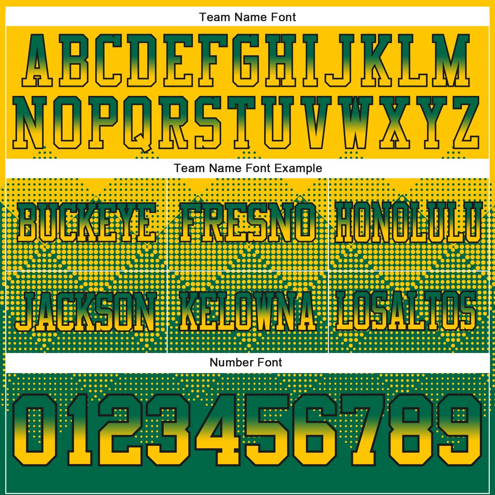 Custom Yellow Kelly Green-Black Authentic Gradient Square Shape Flag Football Jersey