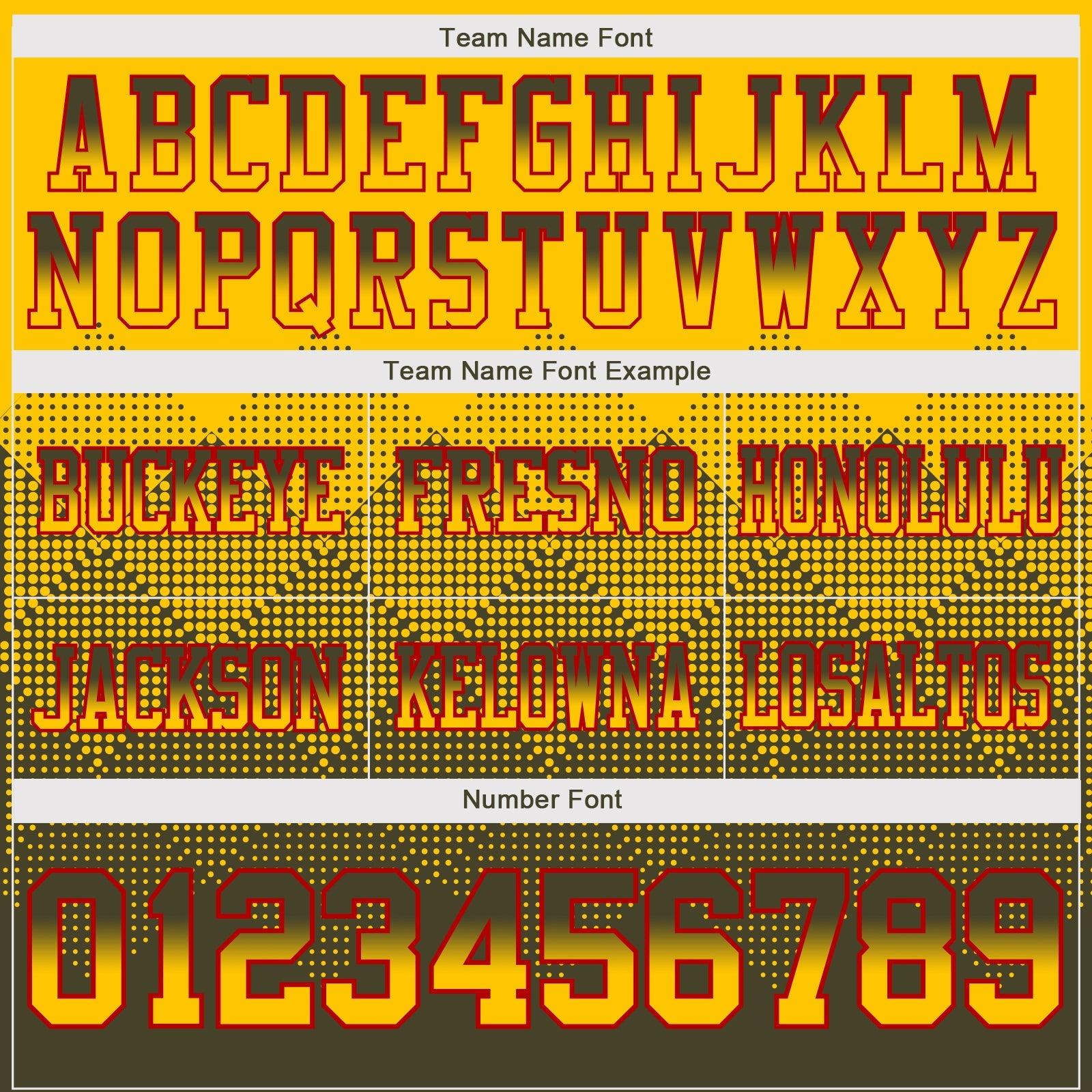 Custom Yellow Olive-Red Authentic Gradient Square Shape Flag Football Jersey