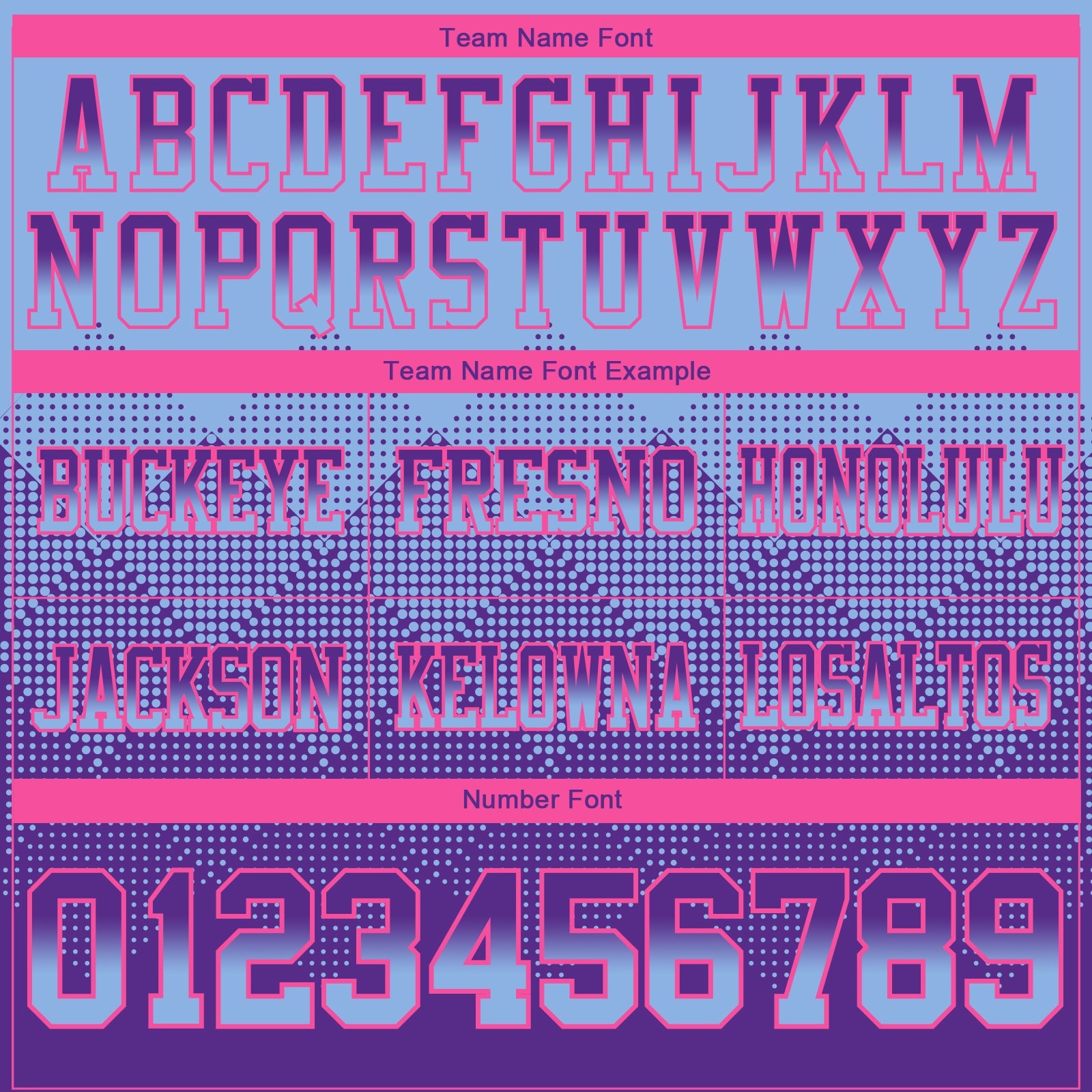 Custom Light Blue Purple-Pink Authentic Gradient Square Shape Flag Football Jersey