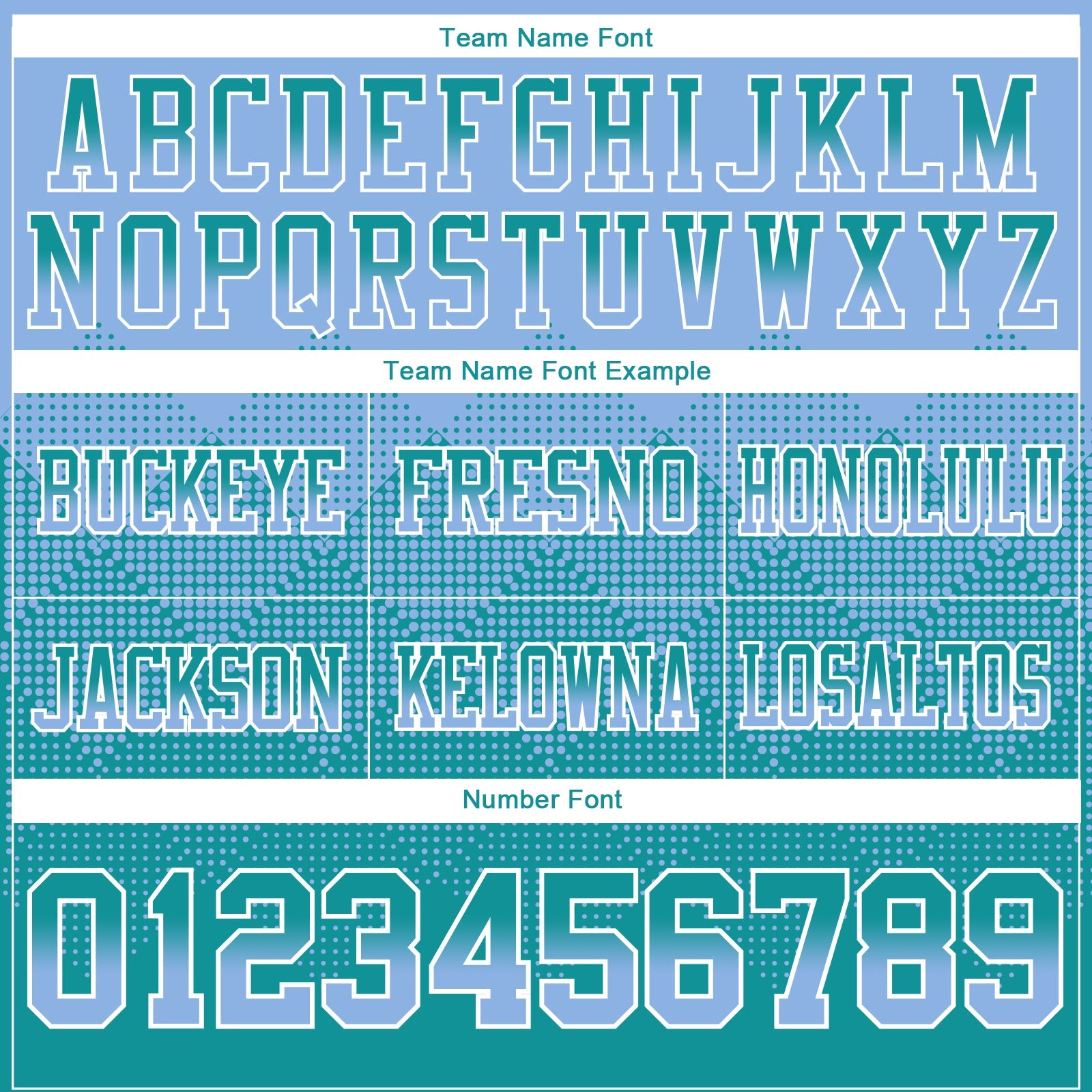 Custom Light Blue Teal-White Authentic Gradient Square Shape Flag Football Jersey