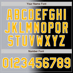 Custom Black Gold Gray-White Authentic Gradient Fashion Baseball Jersey