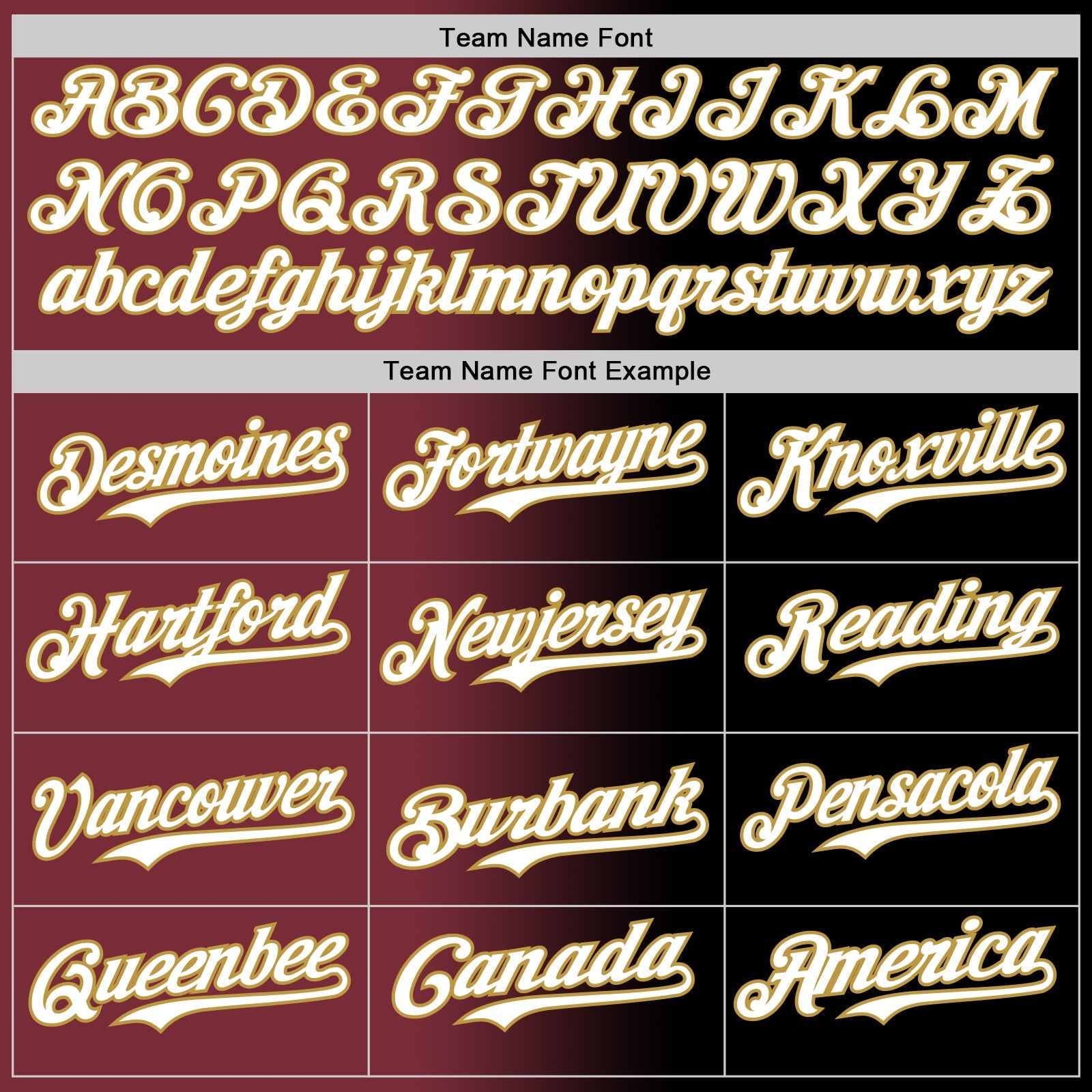 Custom Black White Burgundy-Old Gold Authentic Gradient Fashion Baseball Jersey