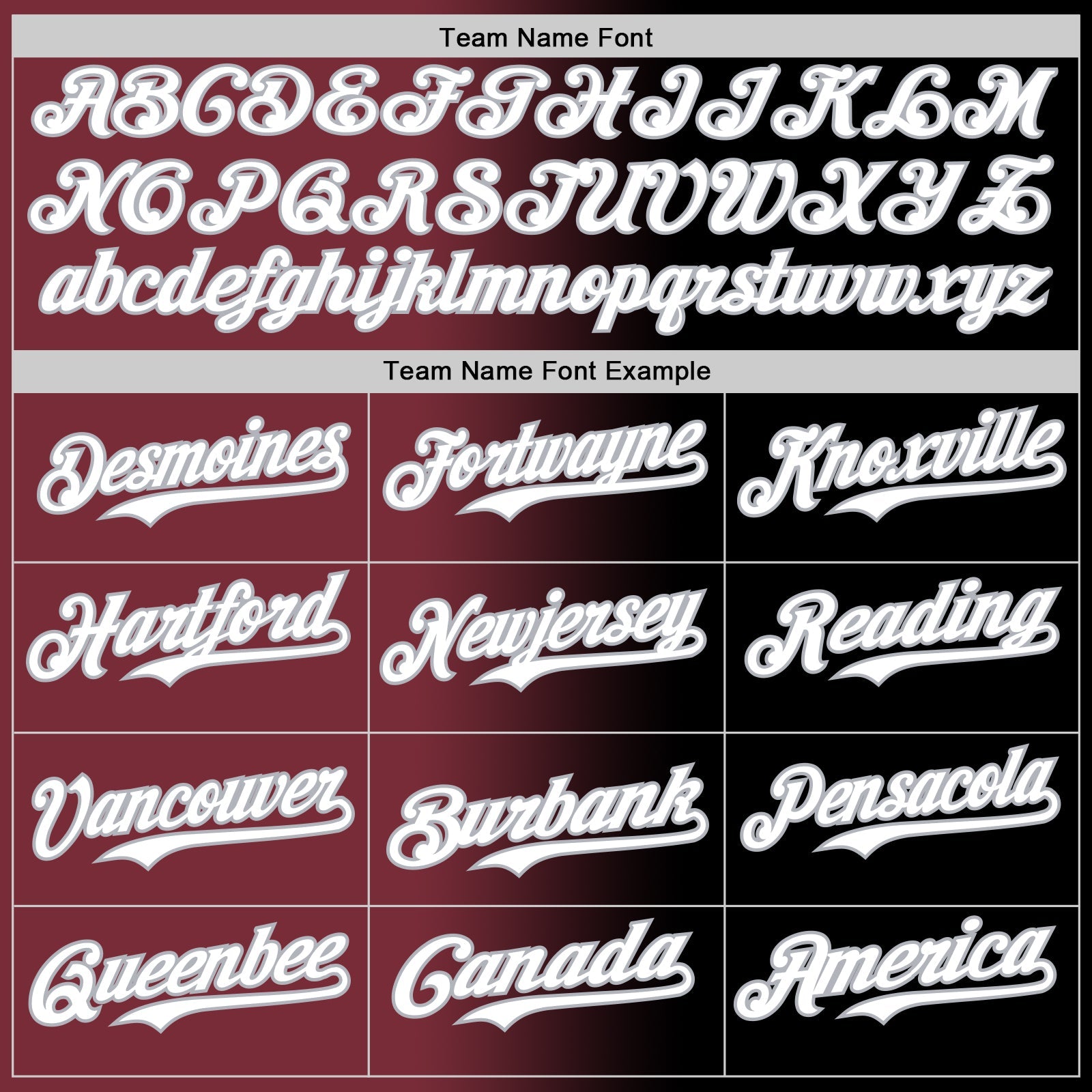 Custom Black White Burgundy-Gray Authentic Gradient Fashion Baseball Jersey
