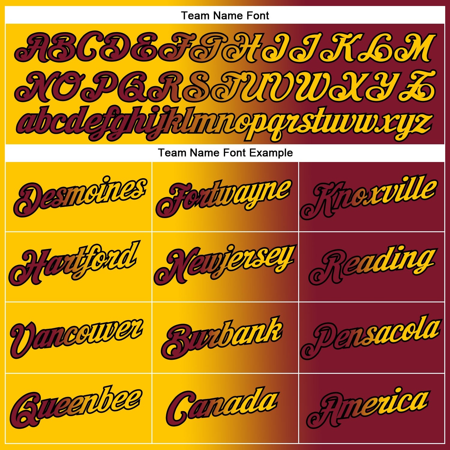 Custom Crimson Yellow-Black Gradient Fashion Performance T-Shirt