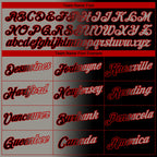 Custom Black Gray-Red Gradient Fashion Performance T-Shirt