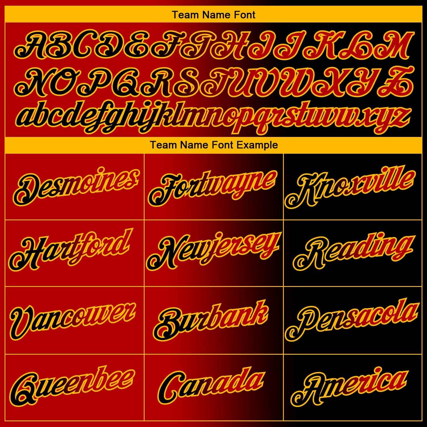 Custom Black Red-Gold Gradient Fashion Performance T-Shirt