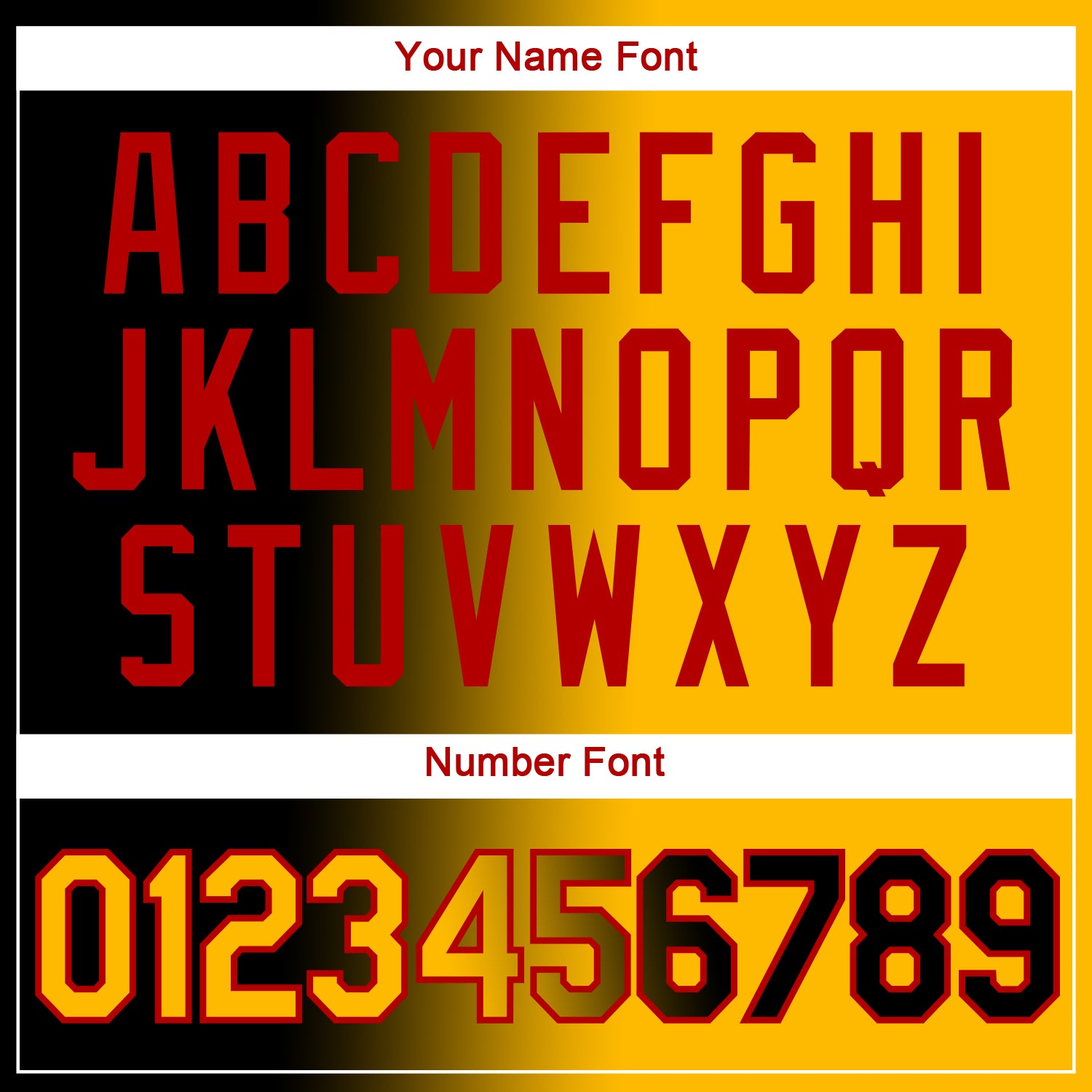 Custom Black Gold-Red Gradient Fashion Performance T-Shirt