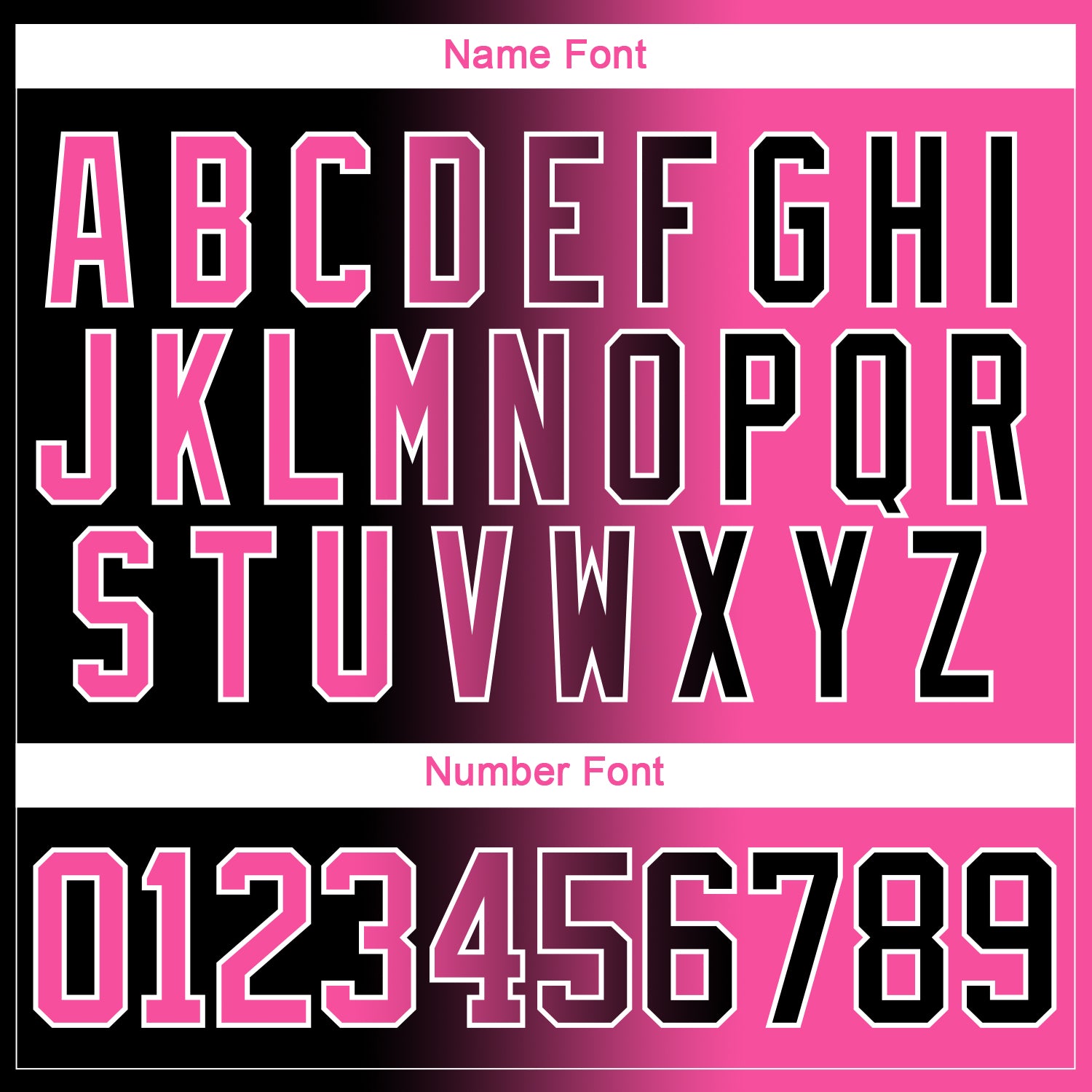 Custom Black Pink-White Gradient Fashion Hockey Lace Neck Jersey