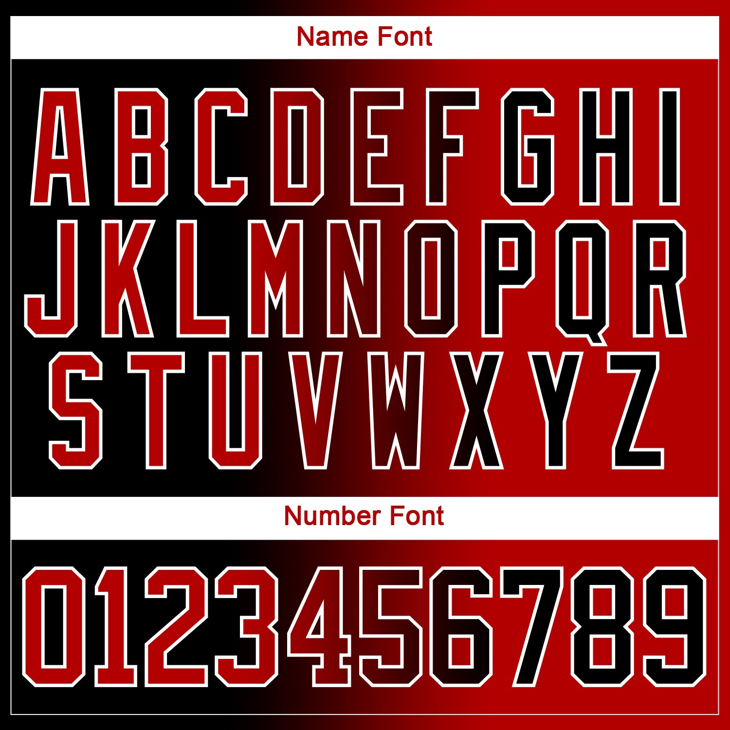 Custom Black Red-White Gradient Fashion Hockey Lace Neck Jersey