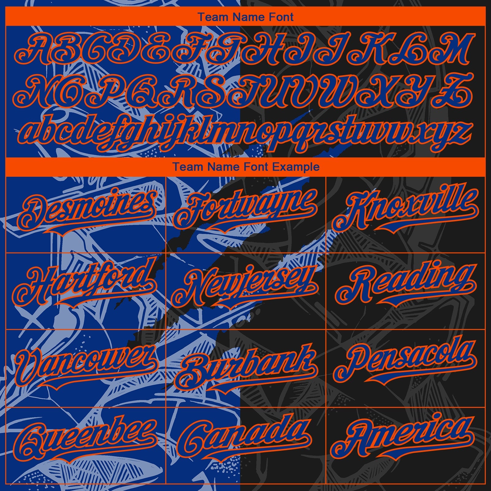 Custom Stitched Graffiti Pattern Black Royal-Orange 3D Scratch Sports Pullover Sweatshirt Hoodie