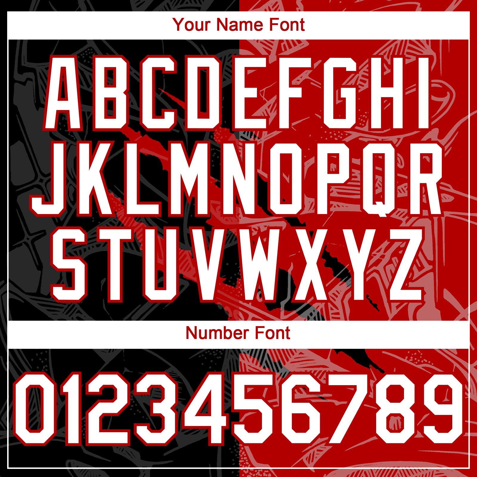 Custom Graffiti Pattern White Black-Red 3D Scratch Authentic Baseball Jersey