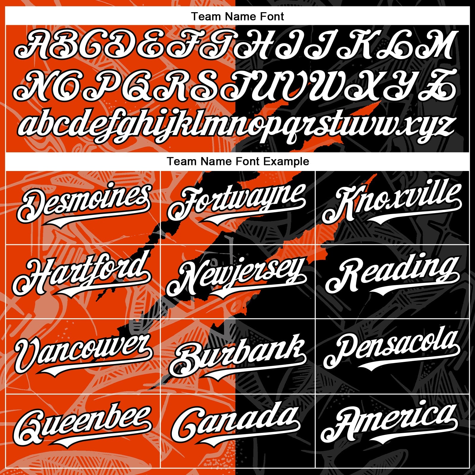 Custom Graffiti Pattern White Black-Orange 3D Scratch Authentic Baseball Jersey