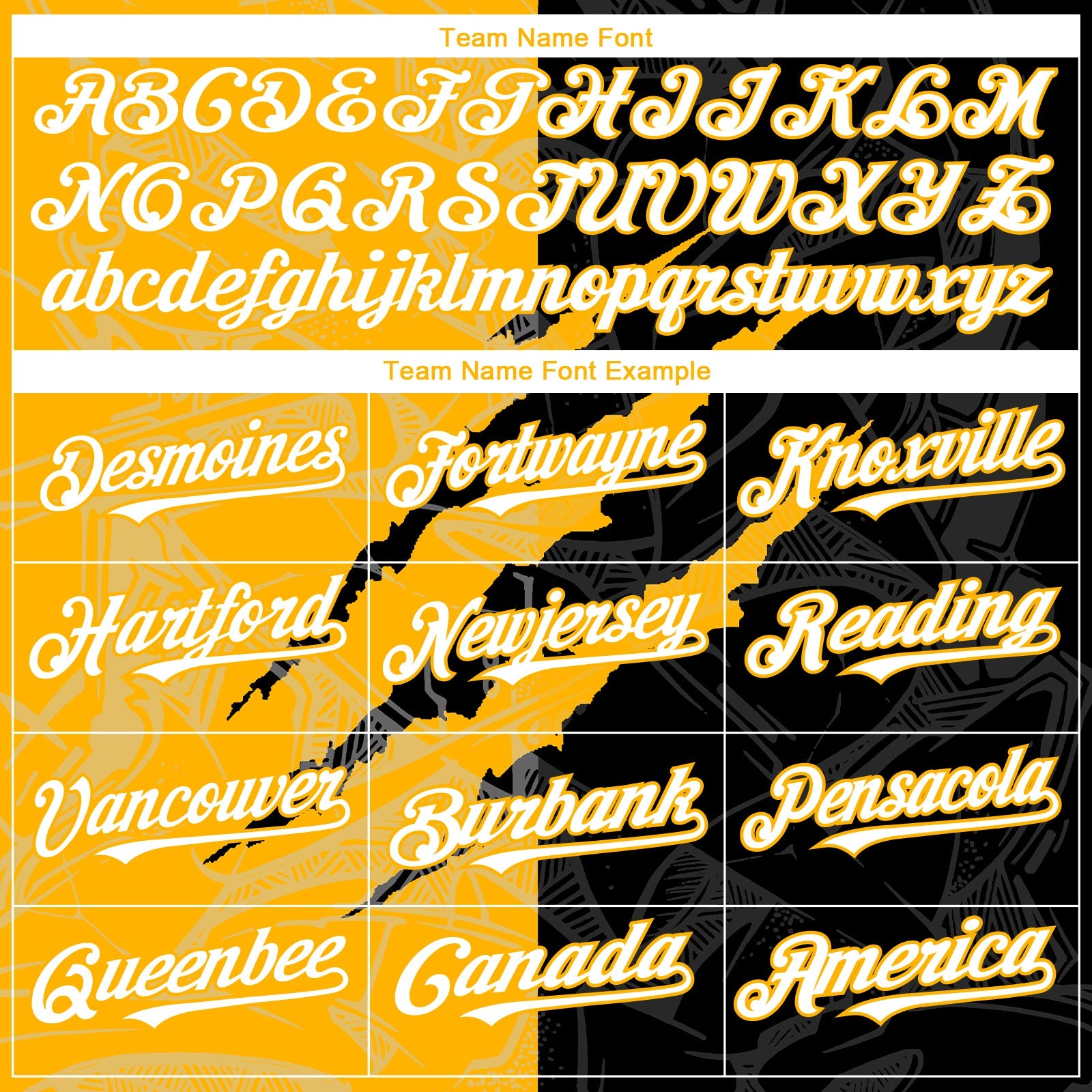 Custom Graffiti Pattern White Black-Gold 3D Scratch Authentic Baseball Jersey