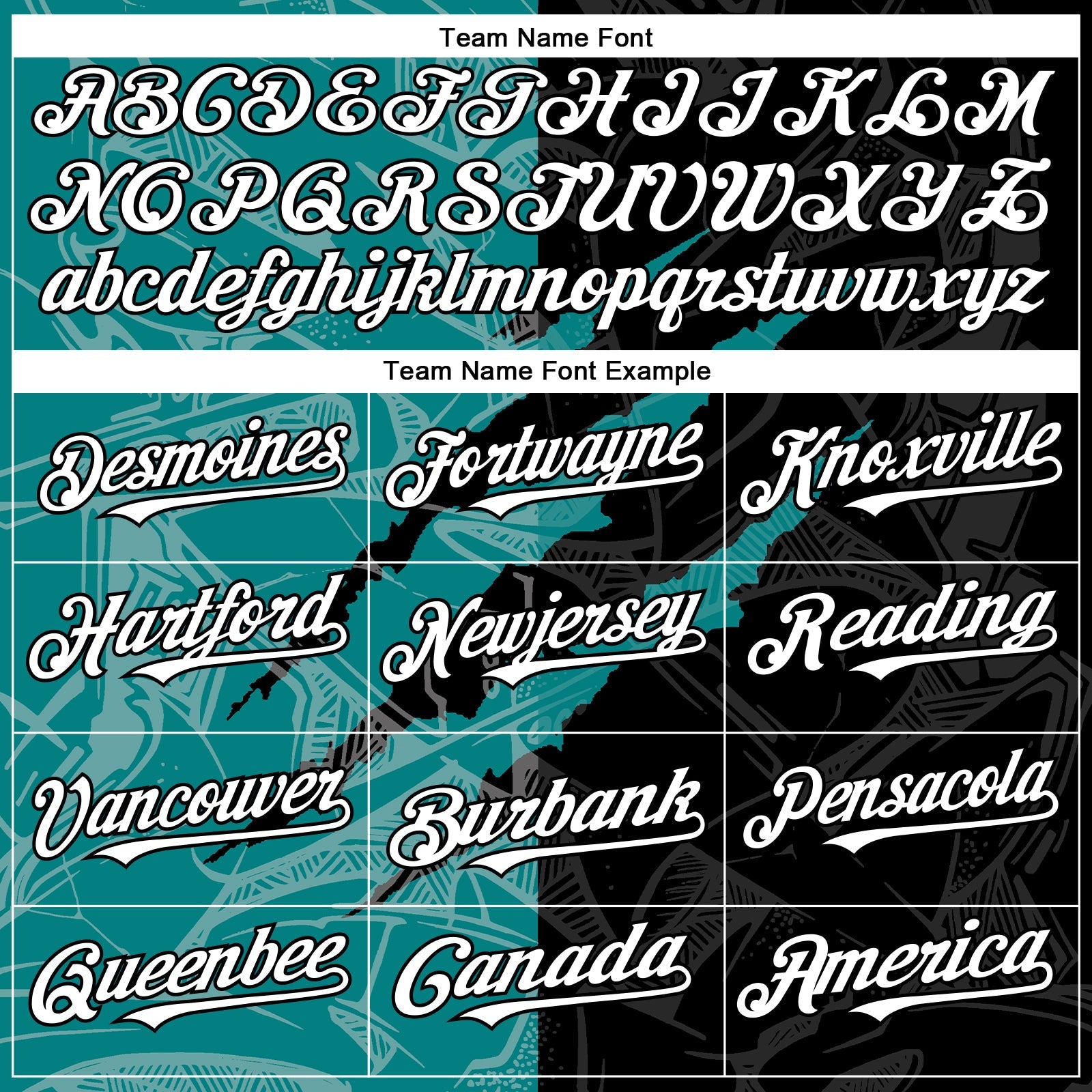 Custom Graffiti Pattern White Black-Teal 3D Scratch Authentic Baseball Jersey