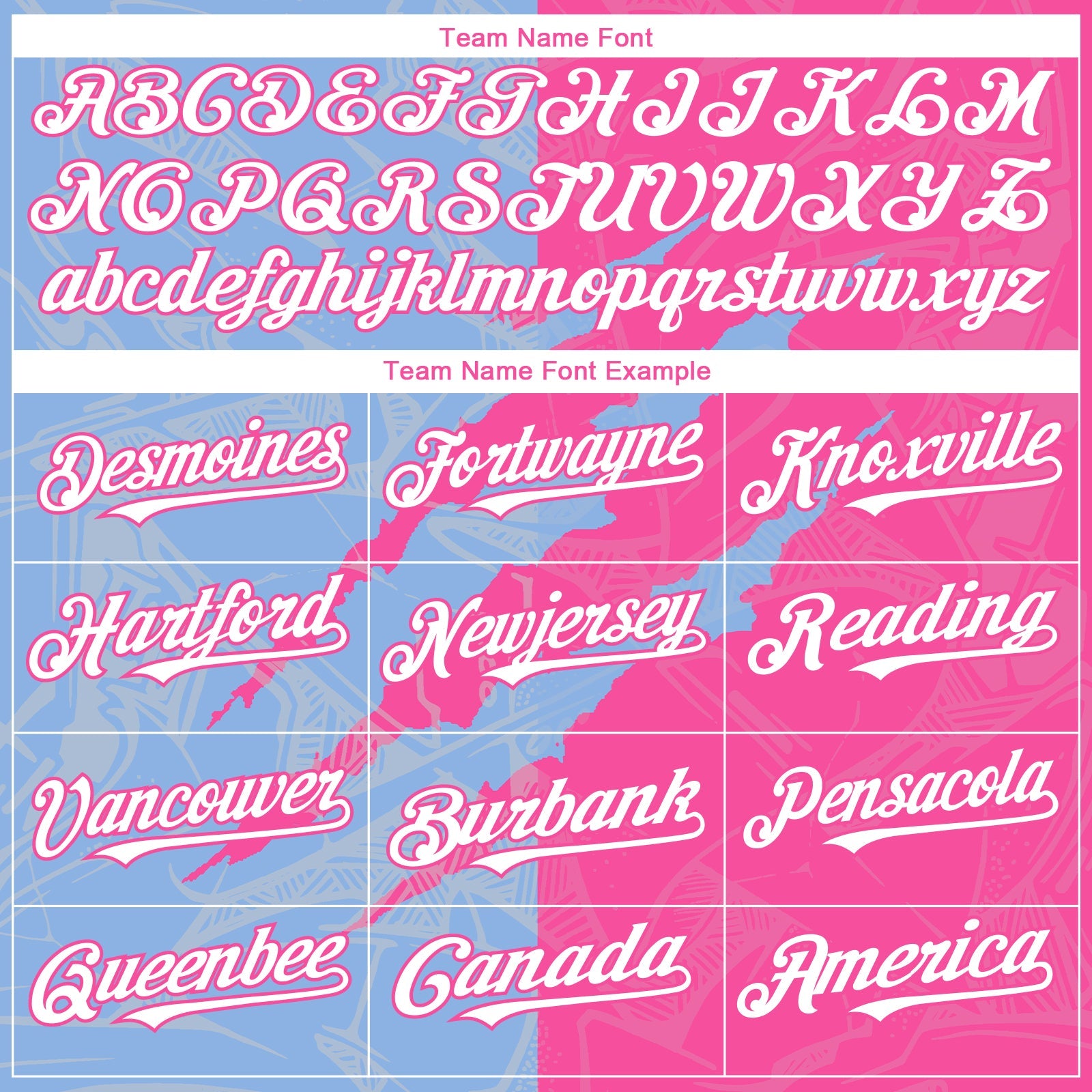 Custom Graffiti Pattern White Pink-Light Blue 3D Scratch Authentic Baseball Jersey