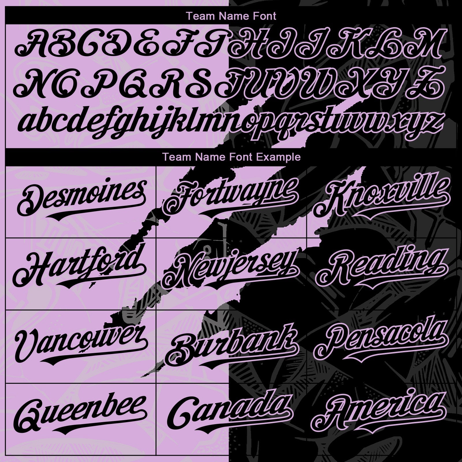 Custom Graffiti Pattern Black-Light Purple 3D Scratch Authentic Baseball Jersey