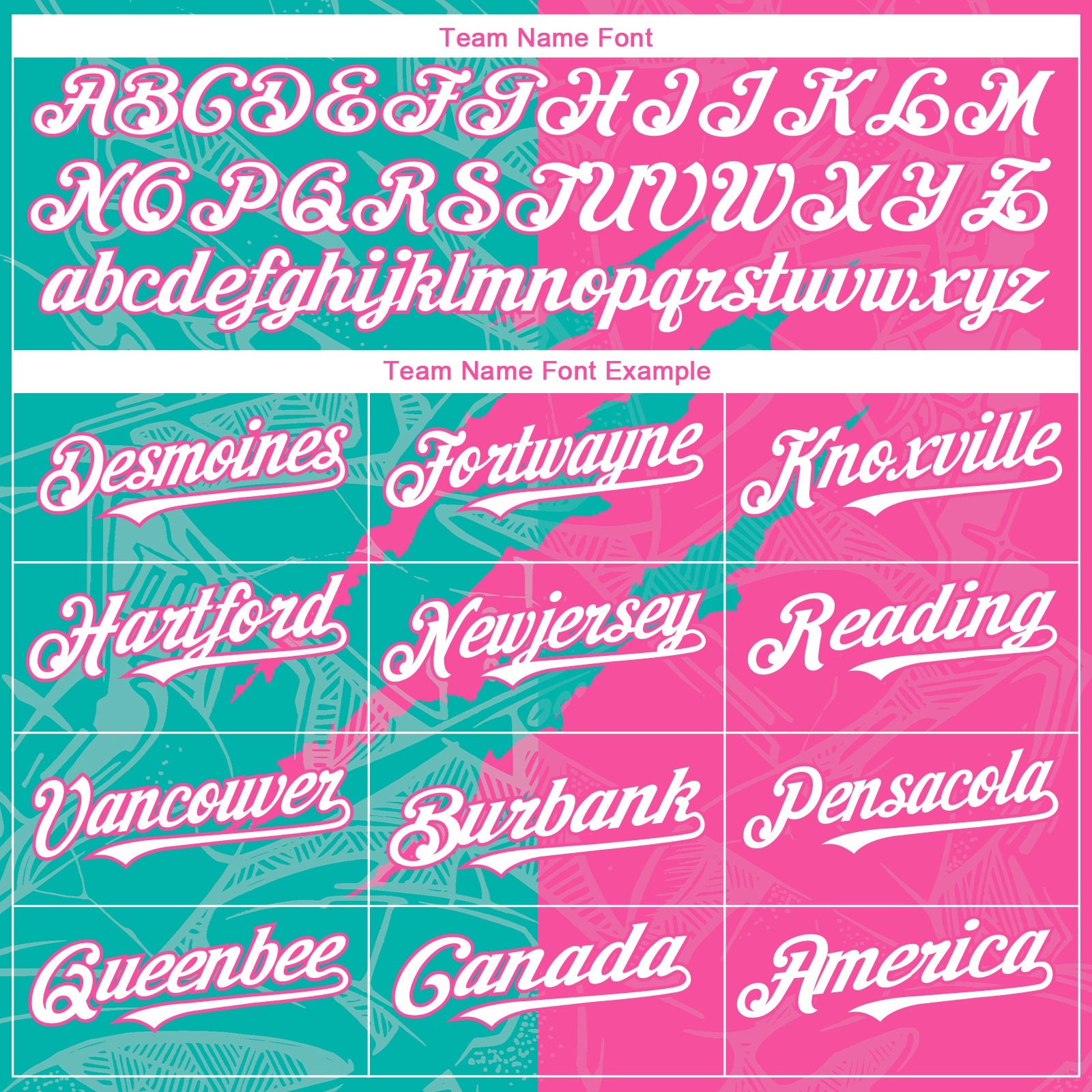 Custom Graffiti Pattern White Pink-Aqua 3D Scratch Authentic Baseball Jersey