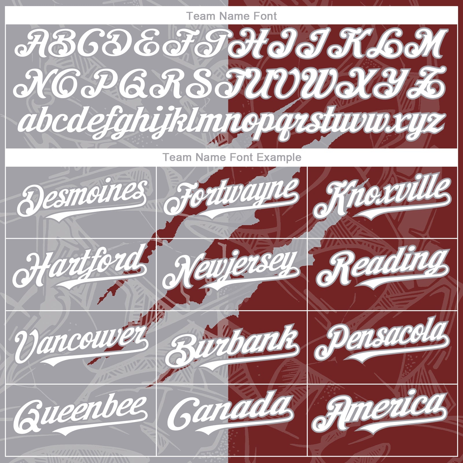 Custom Graffiti Pattern White Burgundy-Gray 3D Scratch Authentic Baseball Jersey