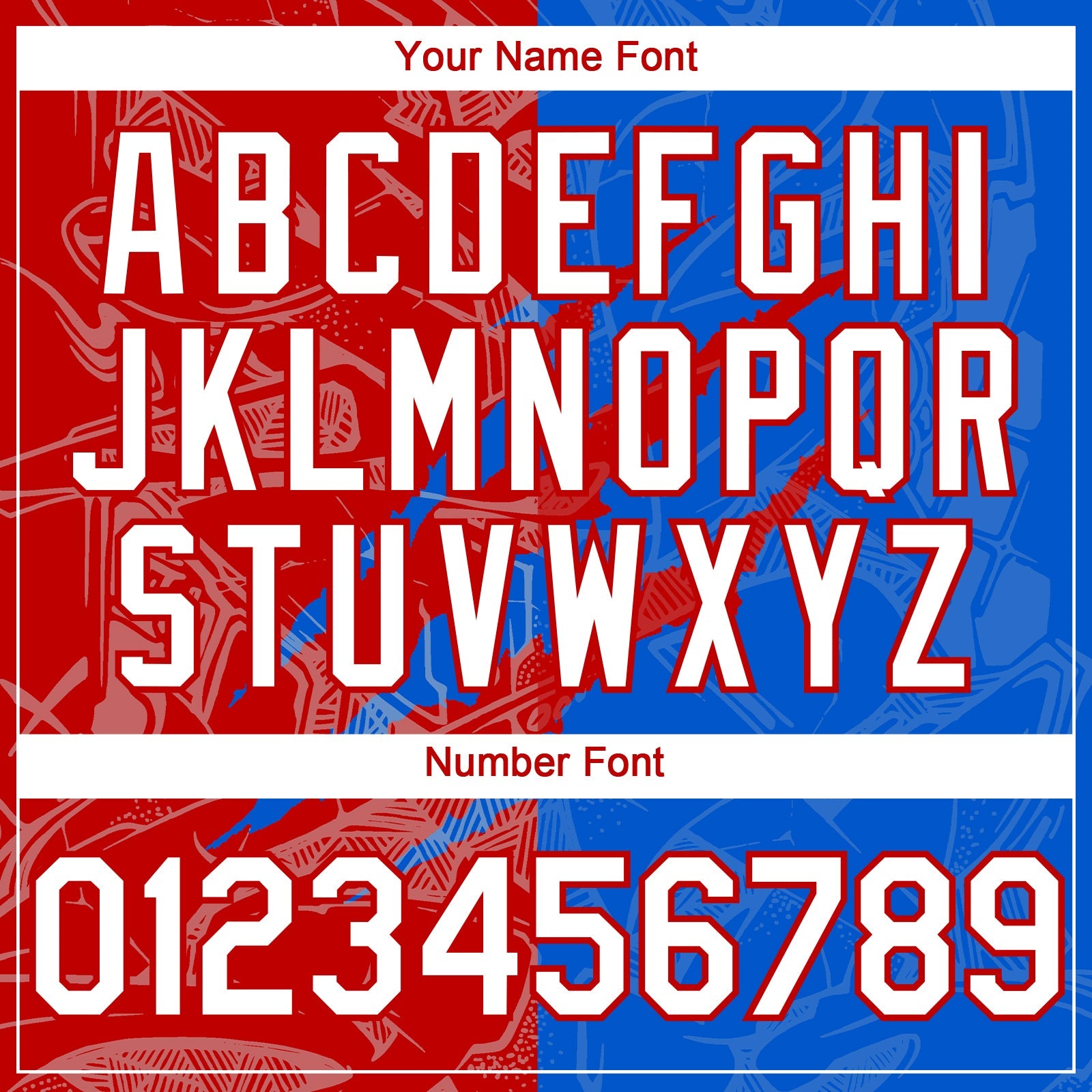 Custom Graffiti Pattern White Thunder Blue-Red 3D Scratch Authentic Baseball Jersey