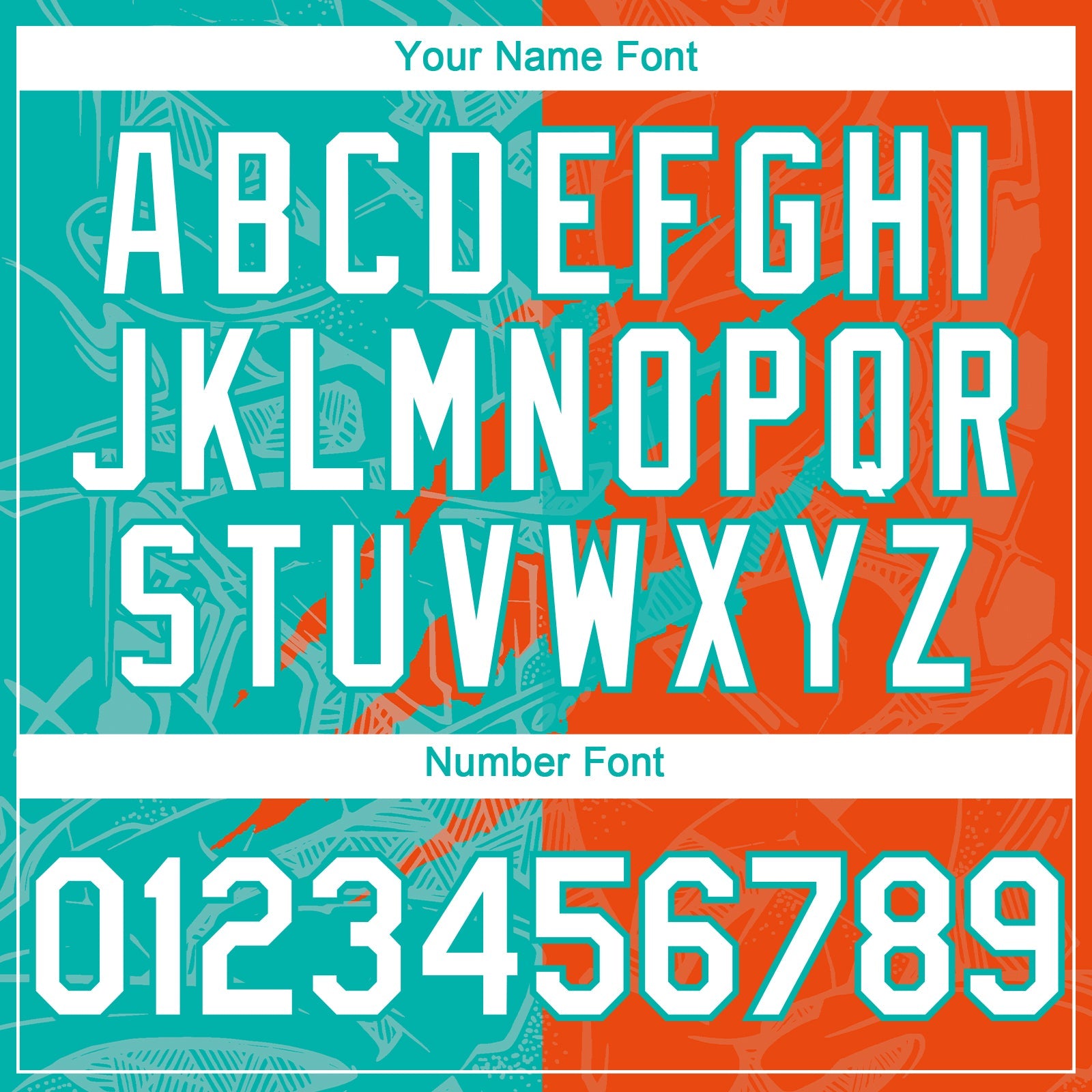 Custom Graffiti Pattern White Orange-Aqua 3D Scratch Authentic Baseball Jersey