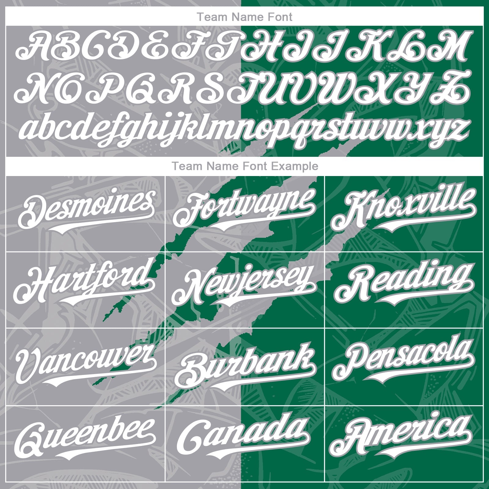 Custom Graffiti Pattern White Kelly Green-Gray 3D Scratch Authentic Baseball Jersey