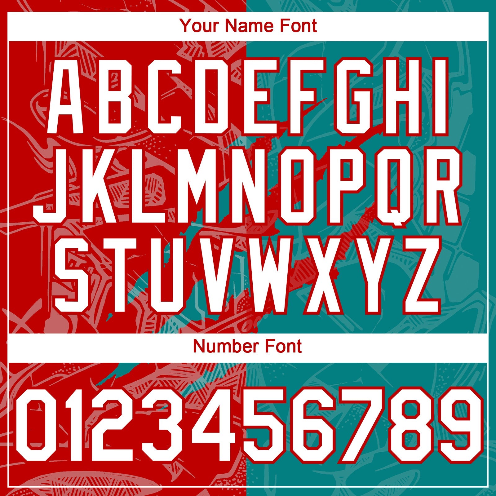 Custom Graffiti Pattern White Teal-Red 3D Scratch Authentic Baseball Jersey