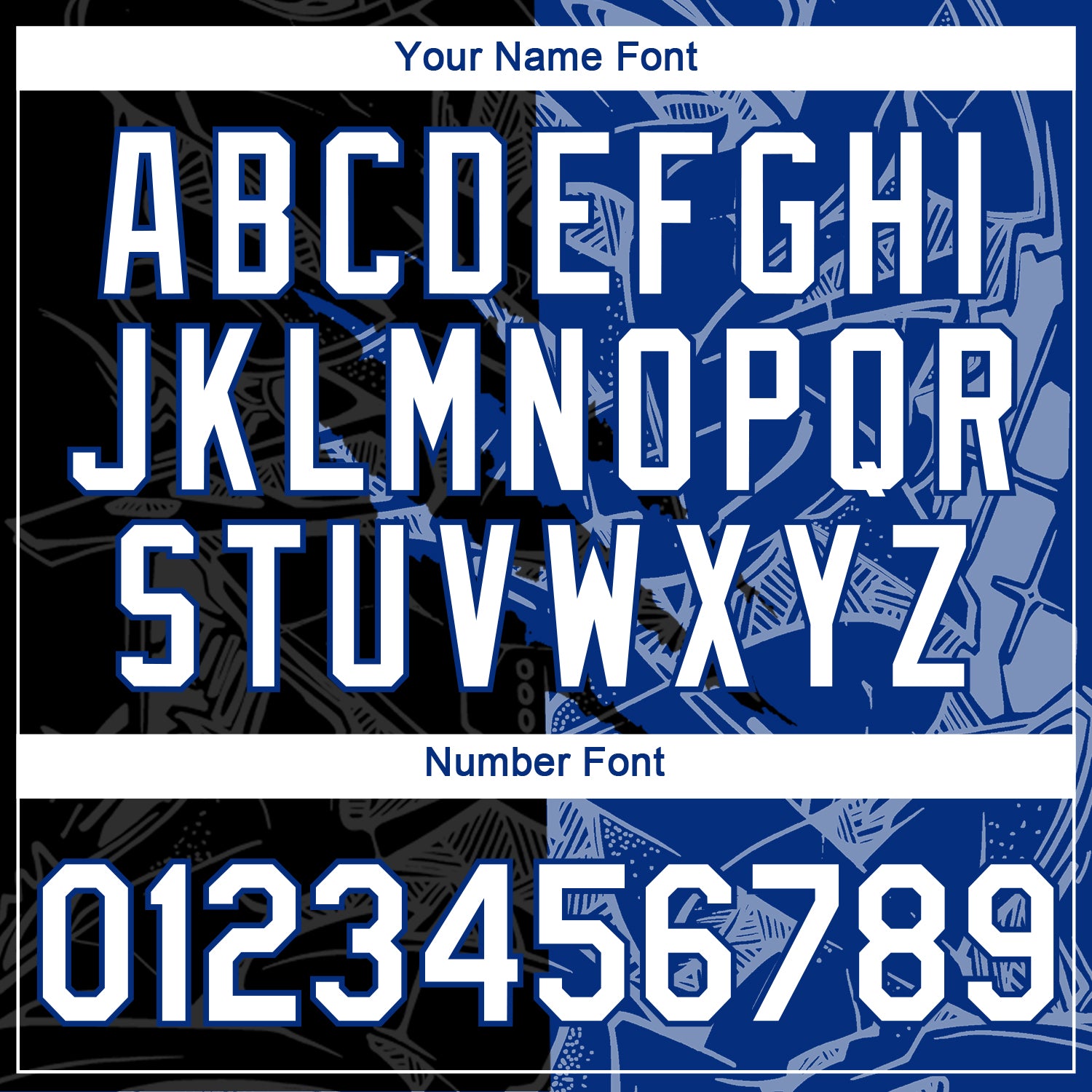 Custom Graffiti Pattern White Black-Royal Scratch 3D Performance T-Shirt