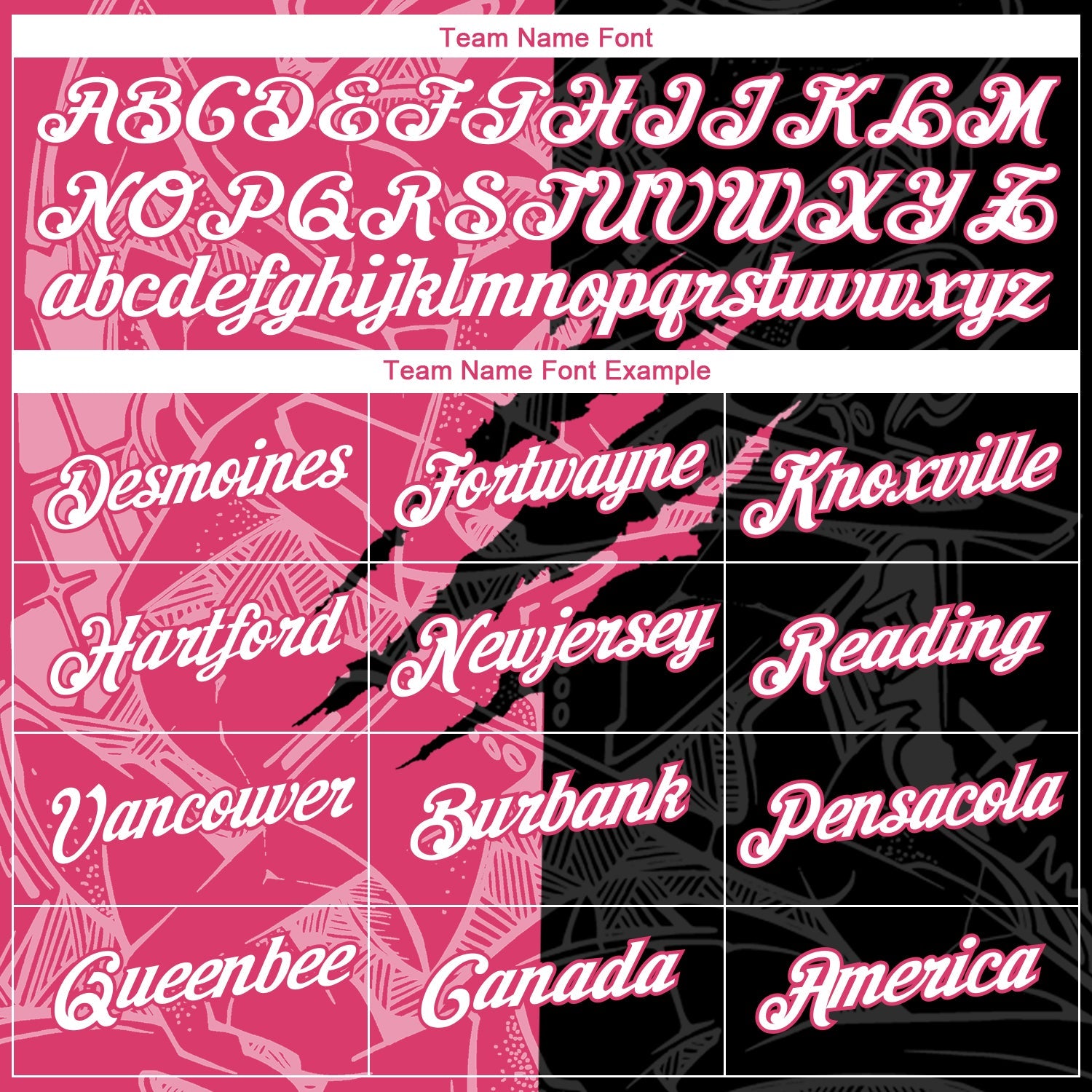 Custom Graffiti Pattern White Black-Neon Pink Scratch 3D Performance T-Shirt