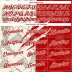 Custom Graffiti Pattern Red-Cream Scratch 3D Performance T-Shirt