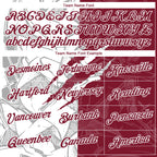 Custom Graffiti Pattern Crimson-White Scratch 3D Performance T-Shirt