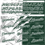 Custom Graffiti Pattern Green-White Scratch 3D Performance T-Shirt