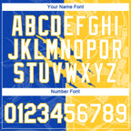 Custom Graffiti Pattern White Thunder Blue-Yellow Scratch 3D Performance T-Shirt