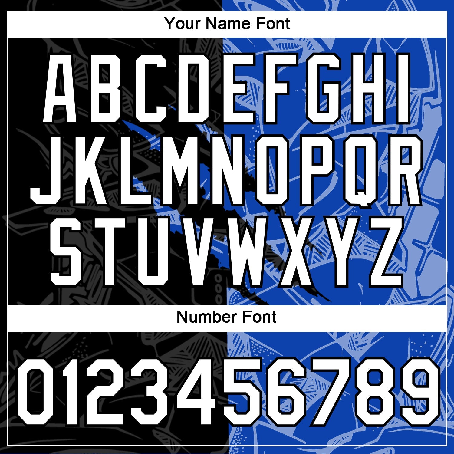 Custom Graffiti Pattern White Black-Thunder Blue Scratch 3D Performance T-Shirt