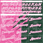 Custom Graffiti Pattern White Green-Pink Scratch 3D Performance T-Shirt