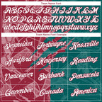 Custom Graffiti Pattern White Teal-Crimson Scratch 3D Performance T-Shirt