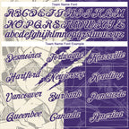 Custom Graffiti Pattern Purple-Cream Scratch 3D Performance T-Shirt