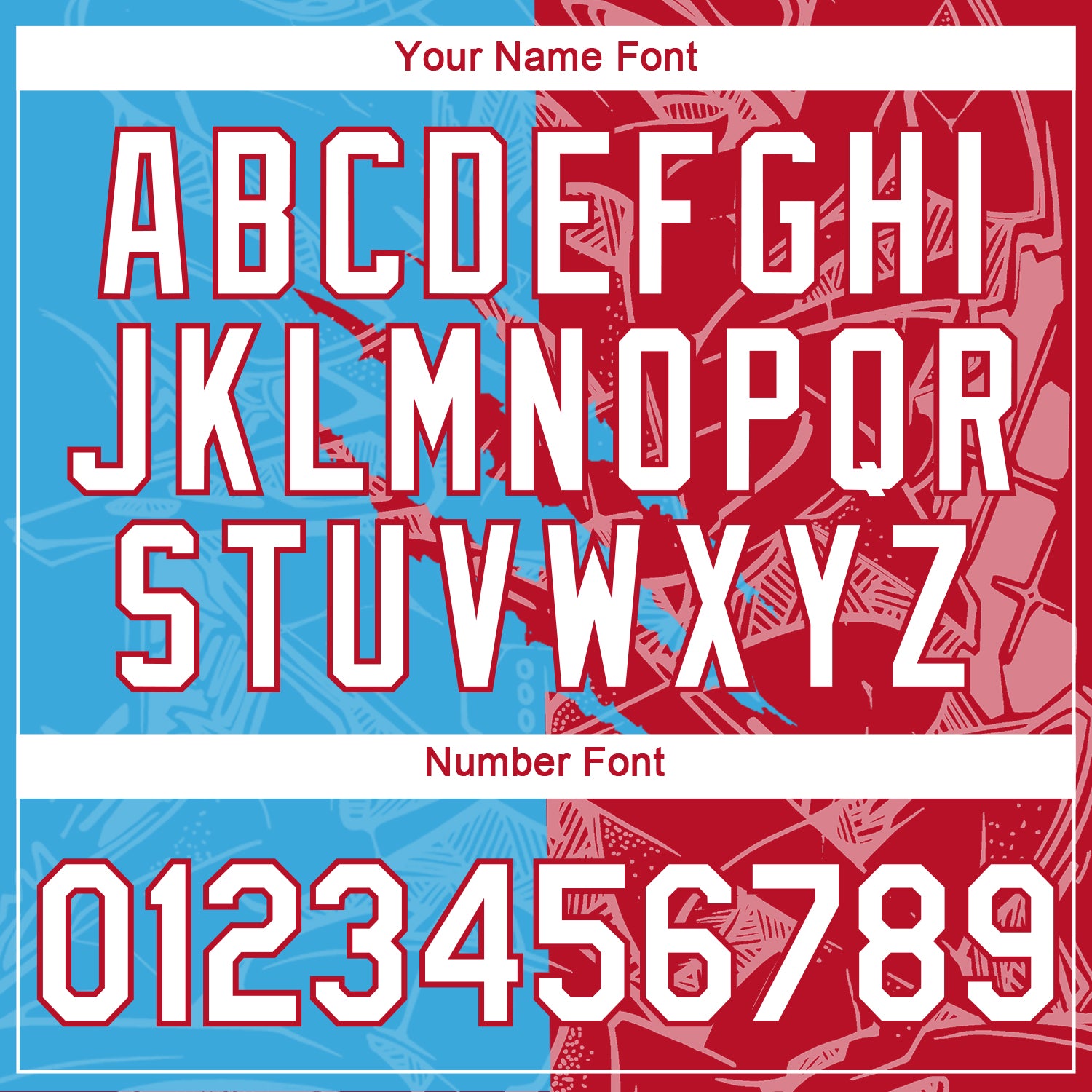 Custom Graffiti Pattern White Sky Blue-Red Scratch 3D Performance T-Shirt