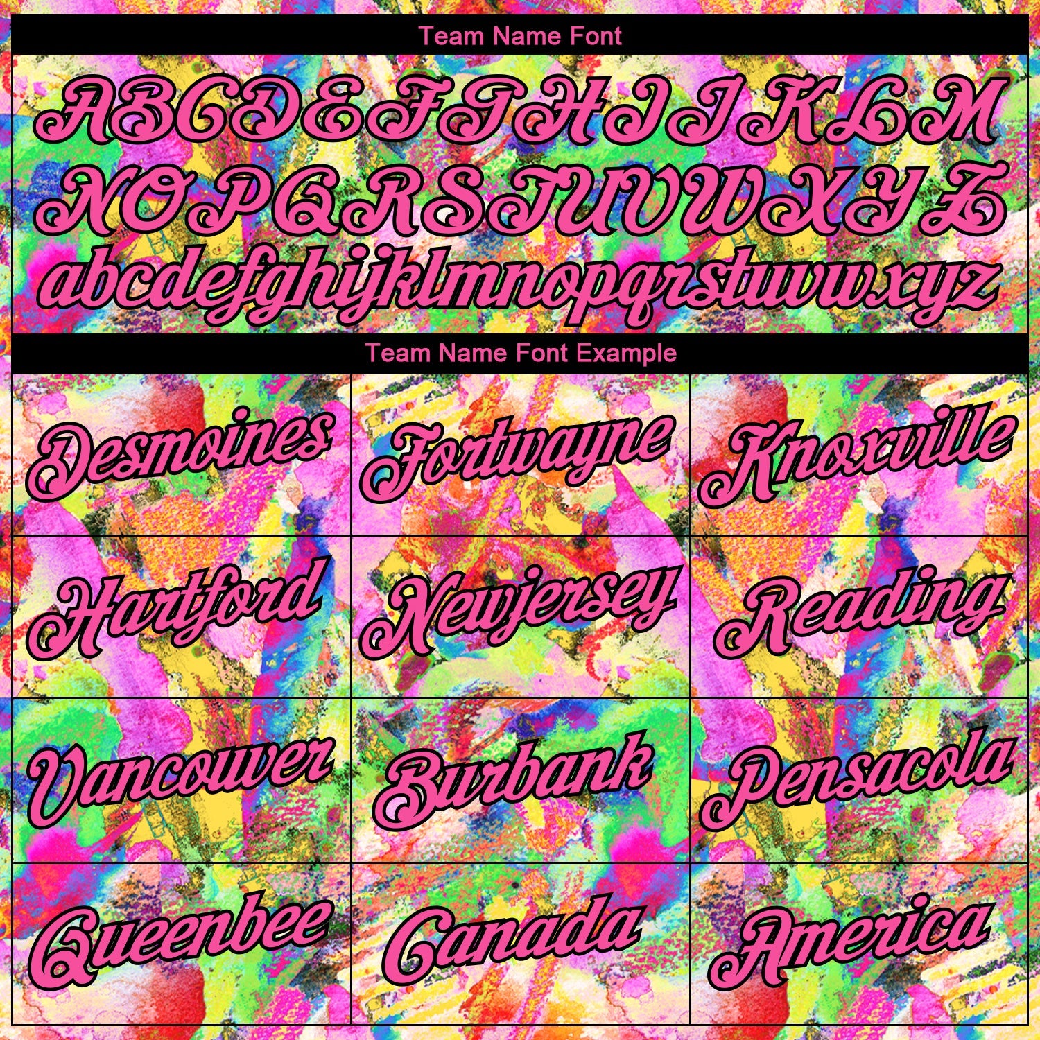 Custom Stitched Graffiti Pattern Pink-Black 3D Watercolor Grunge Art Sports Pullover Sweatshirt Hoodie