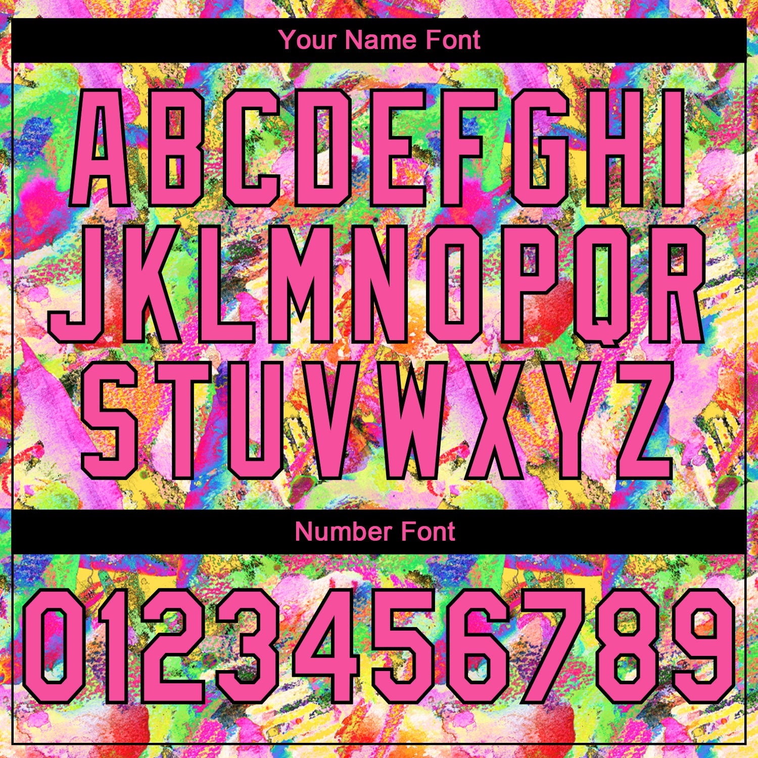 Custom Stitched Graffiti Pattern Pink-Black 3D Watercolor Grunge Art Sports Pullover Sweatshirt Hoodie