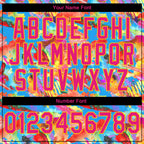 Custom Stitched Graffiti Pattern Hot Pink Black-Yellow 3D Watercolor Grunge Art Sports Pullover Sweatshirt Hoodie