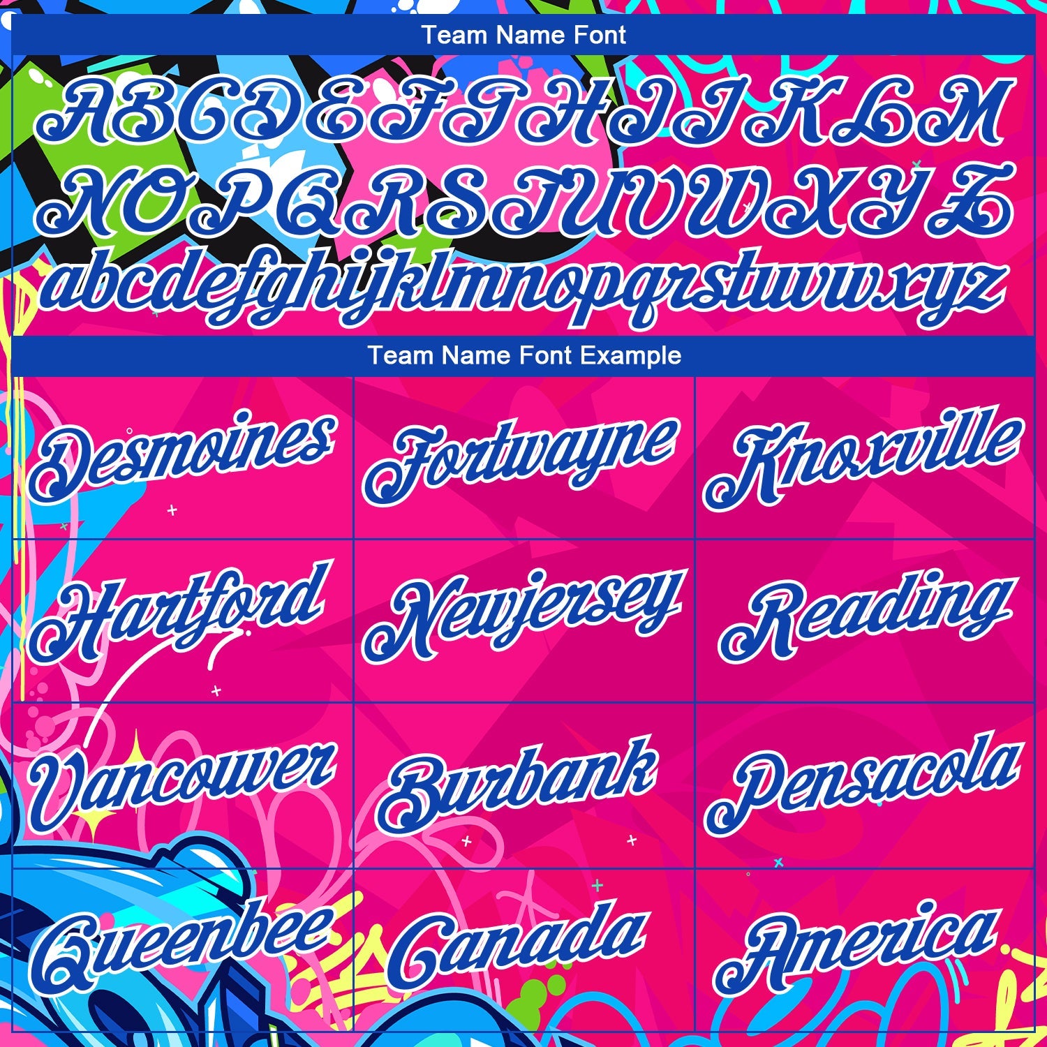 Custom Stitched Graffiti Pattern Thunder Blue-White 3D Hiphop Abstract Urban Street Art Sports Pullover Sweatshirt Hoodie