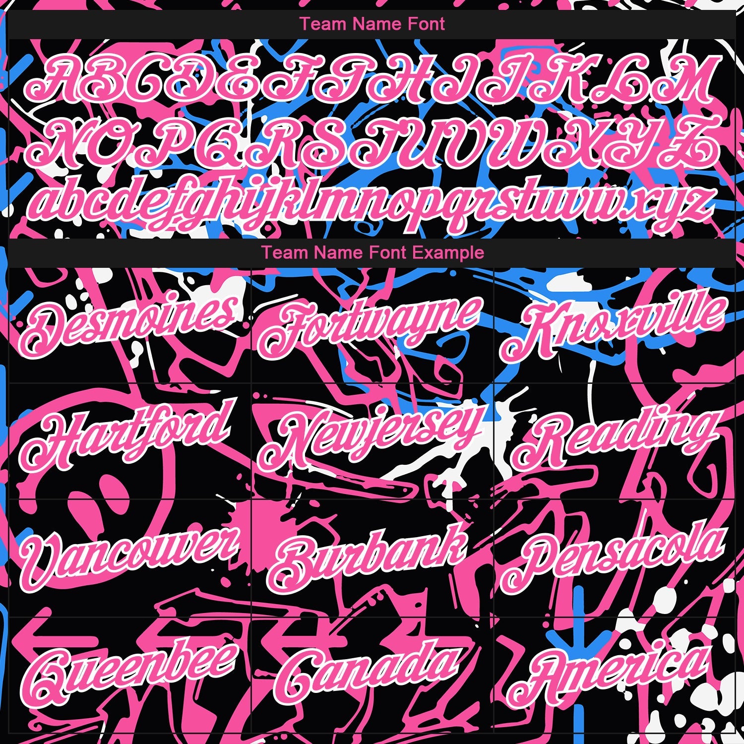 Custom Stitched Graffiti Pattern Pink-White 3D Abstract Grunge Art Sports Pullover Sweatshirt Hoodie