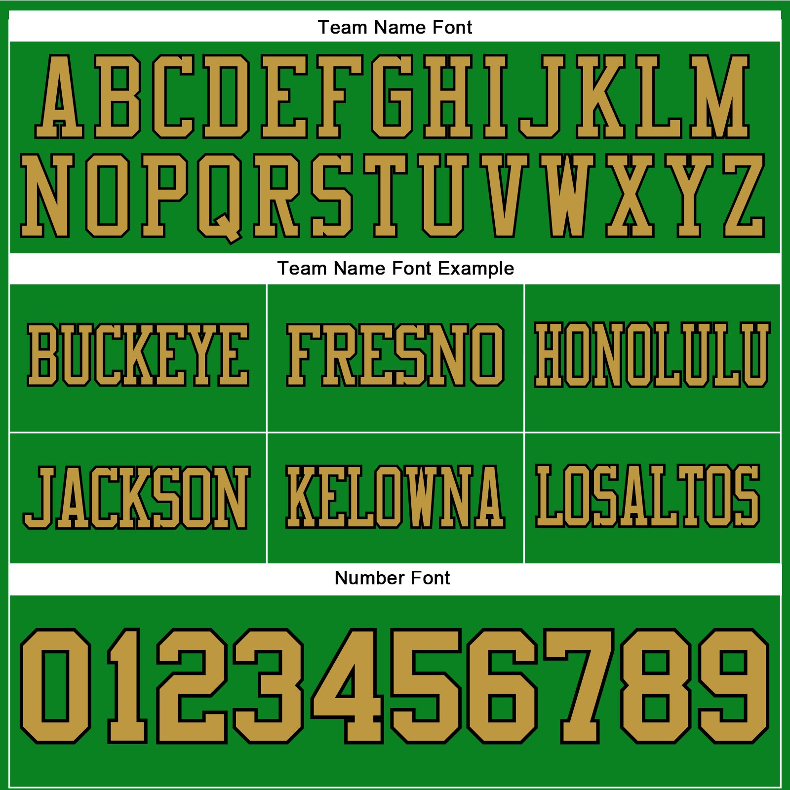 Custom Grass Green Old Gold-Black Authentic Football Jersey