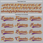 Custom Gray Purple-Gold Hockey Jersey